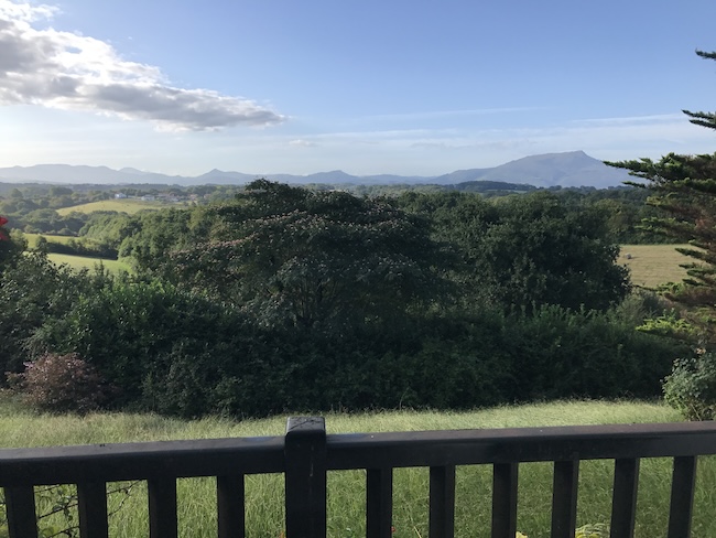 View of countryside from property