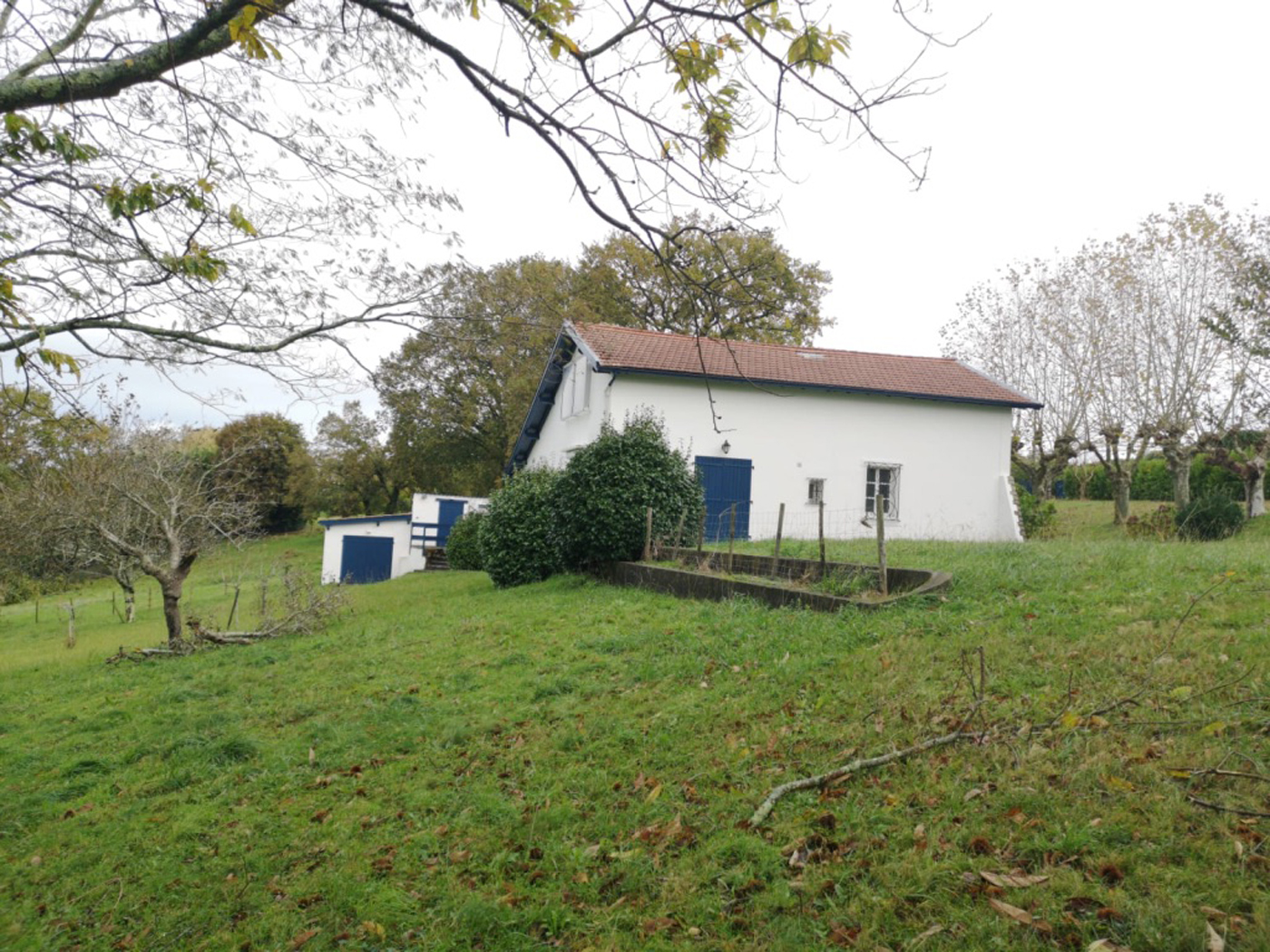 White Farmhouse